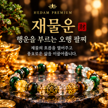 [테마별] 부와 행운을 부르는 재물운 팔찌