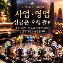 [테마별] 사업 영업운을 높여주는 성공의 오행팔찌