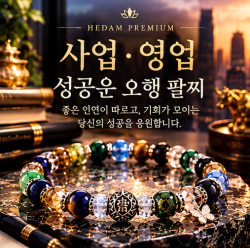 [테마별] 사업 영업운을 높여주는 성공의 오행팔찌