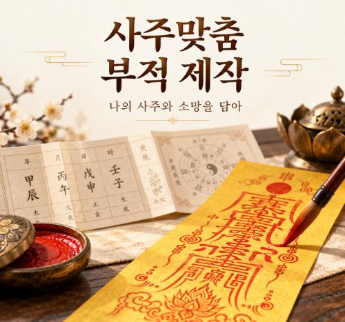 사주맞춤 부적 제작